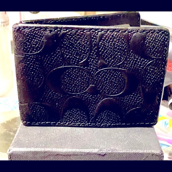 Coach Mens Billfold - Picture 1 of 2